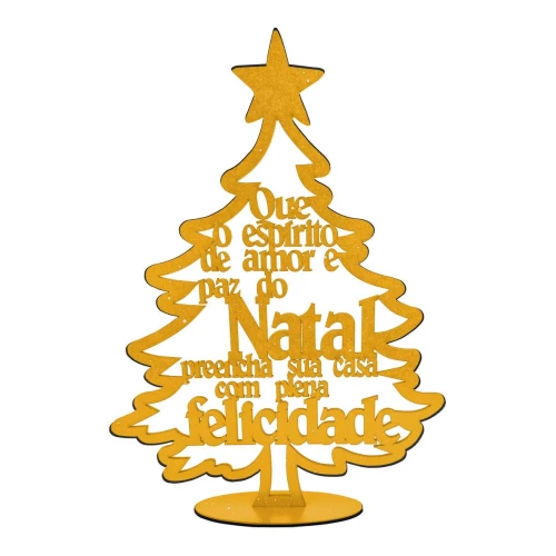 Natal enfeite mdf Árvore espirito do natal sortidas