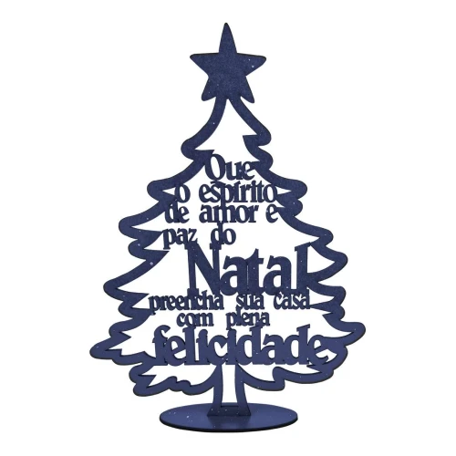 Natal enfeite mdf Árvore espirito do natal sortidas