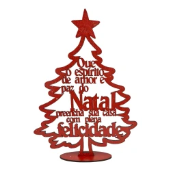 Natal enfeite mdf Árvore espirito do natal sortidas