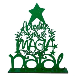Natal enfeite mdf árvore mágia do natal sortidas