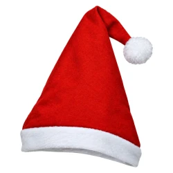 Natal gorro feltro liso 40x30cm