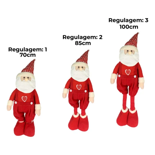 Natal pelúcia papai Noel/Boneco de neve 100cm
