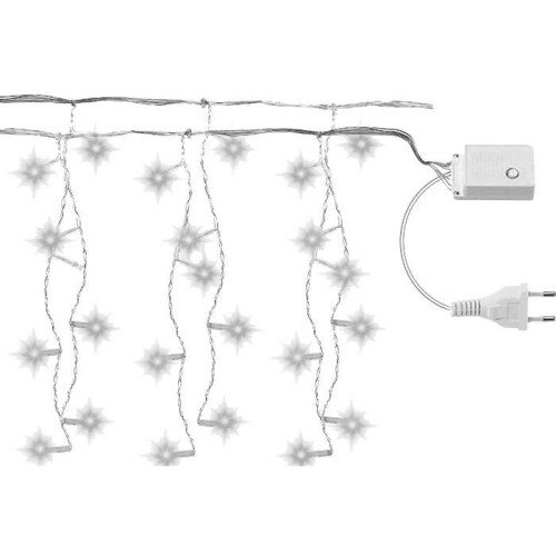 Natal pisca pisca cascata 400 lâmpadas led branca frio 9,5m Newway