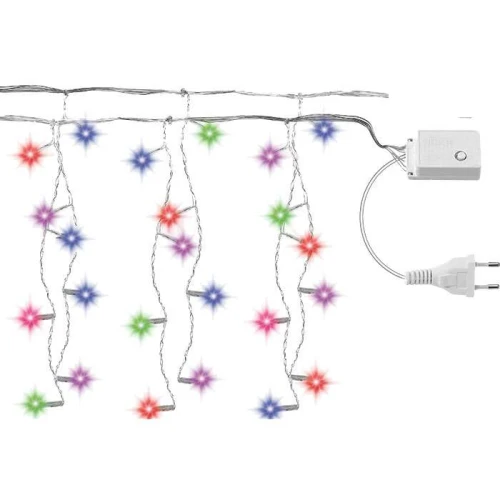 Natal pisca pisca cascata com 200 lâmpadas led colorido 3,8mt Newway