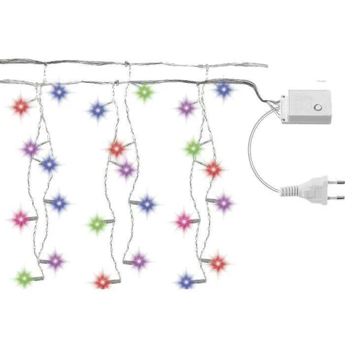 Natal pisca pisca cascata com 400 lâmpadas led colorido 9,5mt Newway