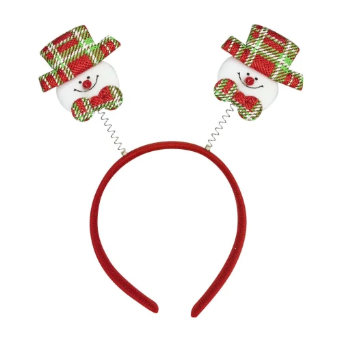 Natal tiara com anteninha natalina 23x17cm Rio Master