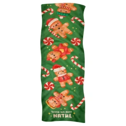 Natal trilho de mesa decorado 30x120cm