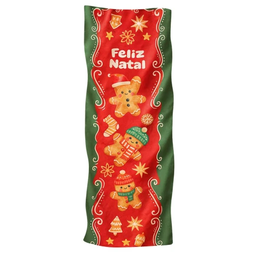 Natal trilho de mesa decorado 30x120cm Natal trilho de mesa decorado 30x120cm