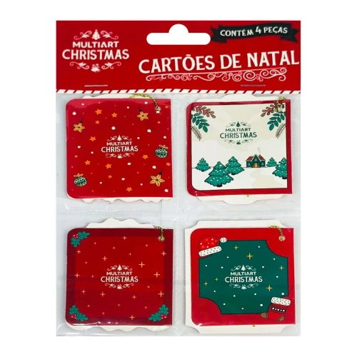 natal cartão mini com cordão para pendurar com 4 uidades natal cartão mini com cordão para pendurar com 4 uidades