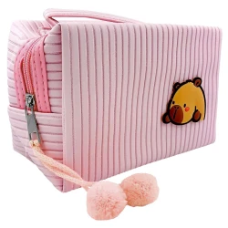 Necesser com 01 zíper 13x21cm decorada capivara Interponte