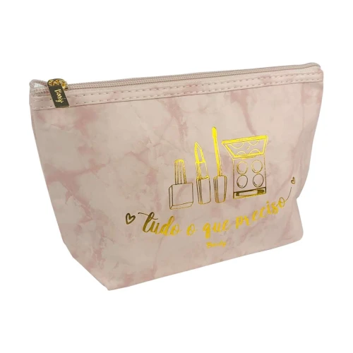 Necesser com 01 ziper feminino 23x13cm