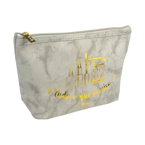 Necesser com 01 ziper feminino 23x13cm