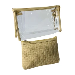 Necesser com 01 ziper kit 2 peças