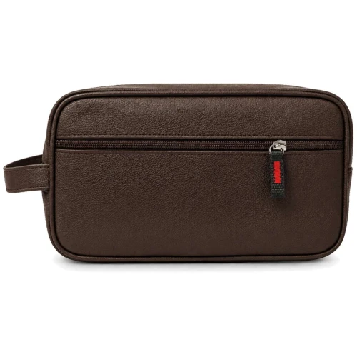 Necesser com 2 ziper masculino Lisa 25x15cm hn81455