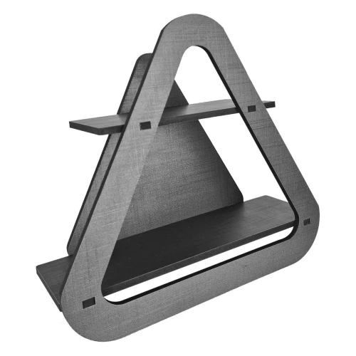 Nicho decorativo MDF triangular sortido