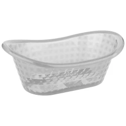 Organizador plástico multiuso banheira 19cm sortido
