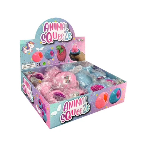 Ovo squeeze animais sortidos Unitoys