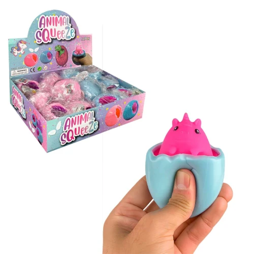 Ovo squeeze animais sortidos Unitoys