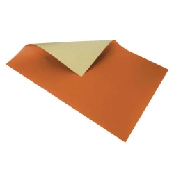 Papel cartão fosco com 20 unidades 48x66cm laranja Reipel