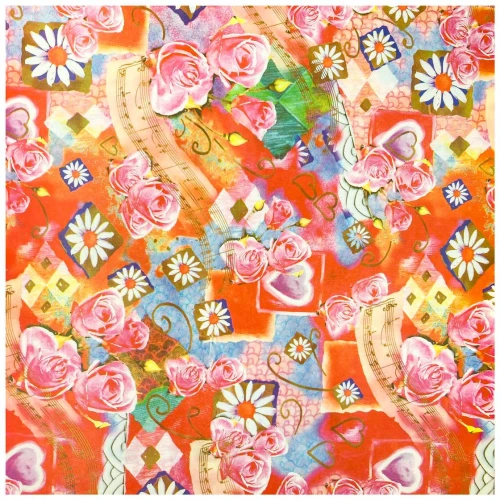 Papel de presente sortido adulto/infantil 48x66cm