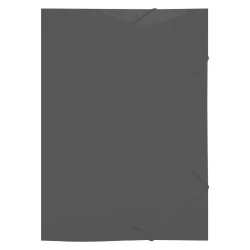 Pasta com elástico plástica mine fina fumê ACP