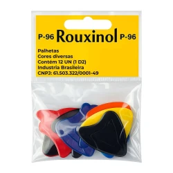 Palheta para violão com 12 unidades Rouxinol