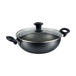 Panela caçarola antiaderente 28cm preto