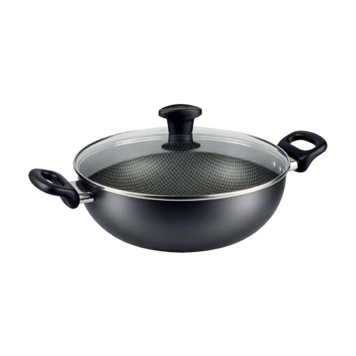 Panela caçarola antiaderente 24cm preto
