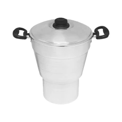Panela de alumínio cuscuzeira Nº14 1500ml Lummi