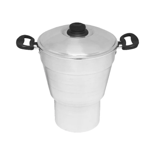 Panela de alumínio cuscuzeira Nº14 1500ml Lummi