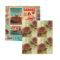 Papel de presente couche 60x100 adulto blister