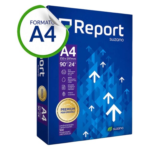 Papel sulfite a-4 90GM 500 folhas branco Papel sulfite a-4 90GM 500 folhas branco