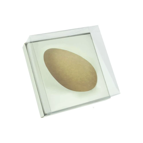Páscoa caixa de papel kraft para ovo de colher 350gr dupla face 16x16x7,5cm Páscoa caixa de papel kraft para ovo de colher 350gr dupla face 16x16x7,5cm