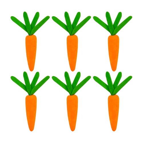 Páscoa cenoura de isopor 5cm com 06 unidades sortidas Páscoa cenoura de isopor 5cm com 06 unidades sortidas