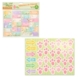 Páscoa etiqueta adesivo de/para com 30 unidades Multiart