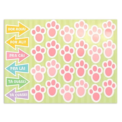 Páscoa etiqueta adesivo de/para com 30 unidades Multiart