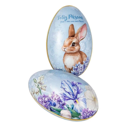 Páscoa ovos de metal porta objetos 11x6,5x7cm Páscoa ovos de metal porta objetos 11x6,5x7cm