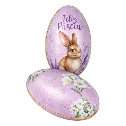 Páscoa ovos de metal porta objetos 11x6,5x7cm Páscoa ovos de metal porta objetos 11x6,5x7cm