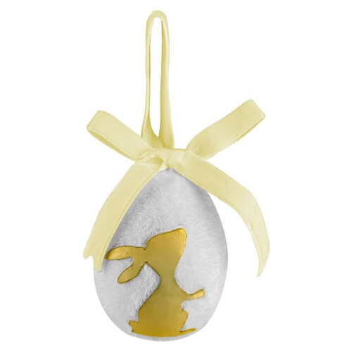 Páscoa ovos decorados felpudo para pendurar 06cm sortidos