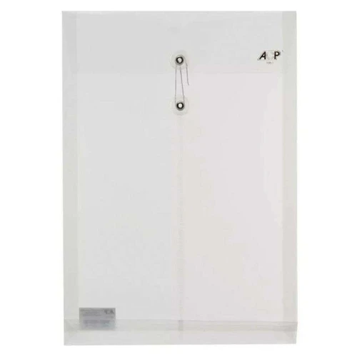 Pasta envelope para documentos vai e vem 37x25x3cm cristal ACP Pasta envelope para documentos vai e vem 37x25x3cm cristal ACP