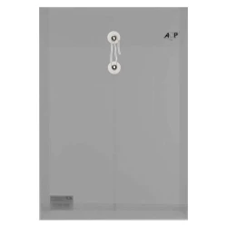 Pasta envelope para documentos vai e vem 37x25x3cm fumê ACP