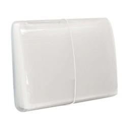 Pasta sanfonada plastica duplicada 31 divisões cristal polibras