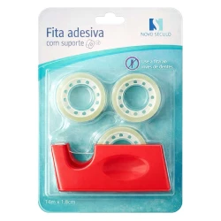 parelho para fita adesiva pequena kit com 03 fitas