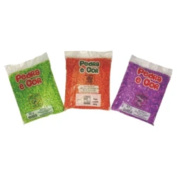Pedrinha grossa para vaso 800gr diversas cores
