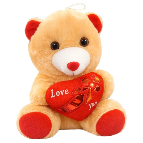 Pelúcia urso com coração 22cm sortido Pelúcia urso com coração 22cm sortido