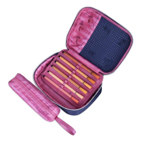 Penal com 01 ziper Rebecca Bonbon 22x16x6cm Penal com 01 ziper Rebecca Bonbon 22x16x6cm