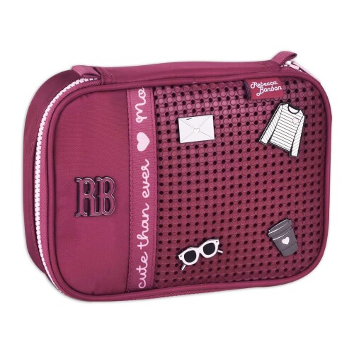 Penal com 01 ziper Rebecca Bonbon 22x16x6cm Penal com 01 ziper Rebecca Bonbon 22x16x6cm