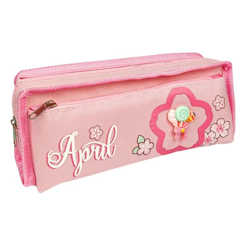 Penal com 02 zíperes Docinhos com aplicação Interponte Penal com 02 zíperes Docinhos com aplicação Interponte