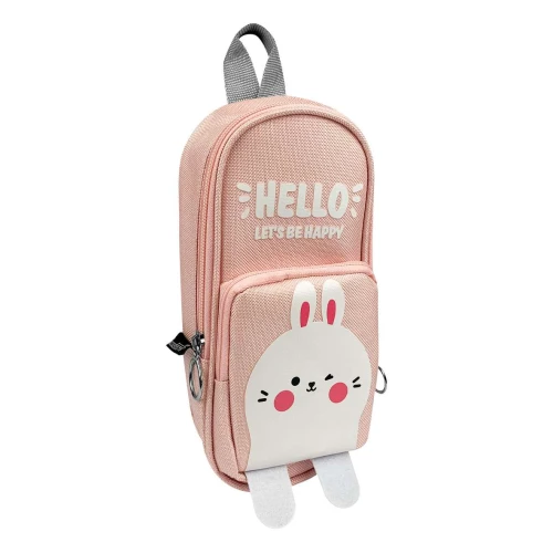 Penal com 02 zíperes Hello bichinhos sortidos Interponte Penal com 02 zíperes Hello bichinhos sortidos Interponte