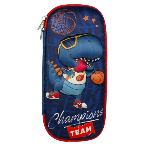 Penal com 1 ziper bichinhos auto relevo sortido Penal com 1 ziper bichinhos auto relevo sortido